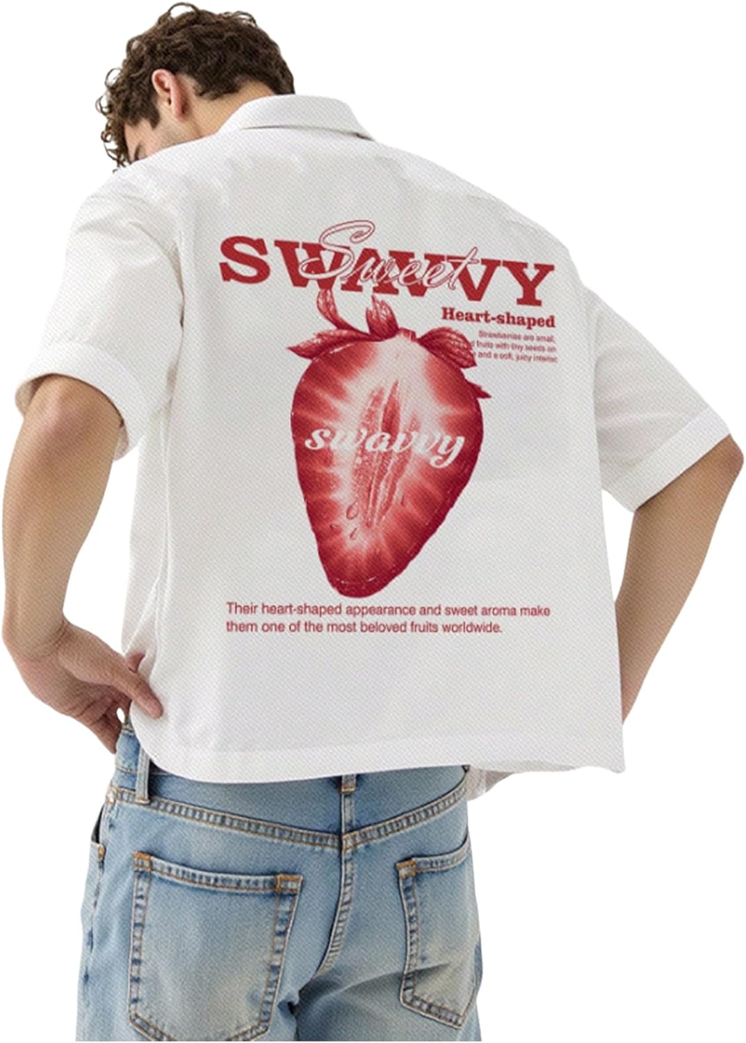 Men's Striped Button Down top