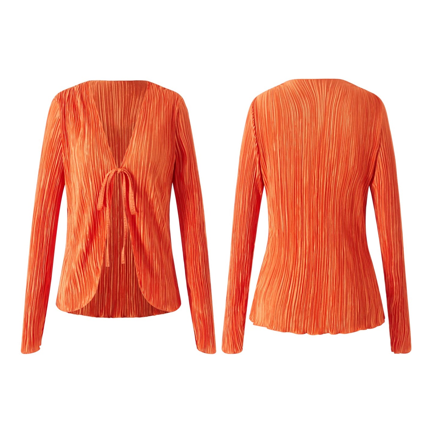 Women Bell Long Sleeve Cardigan