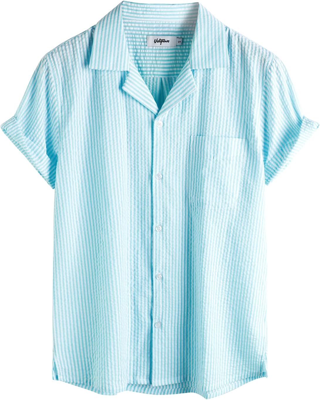 Mens Striped button Down Shirts