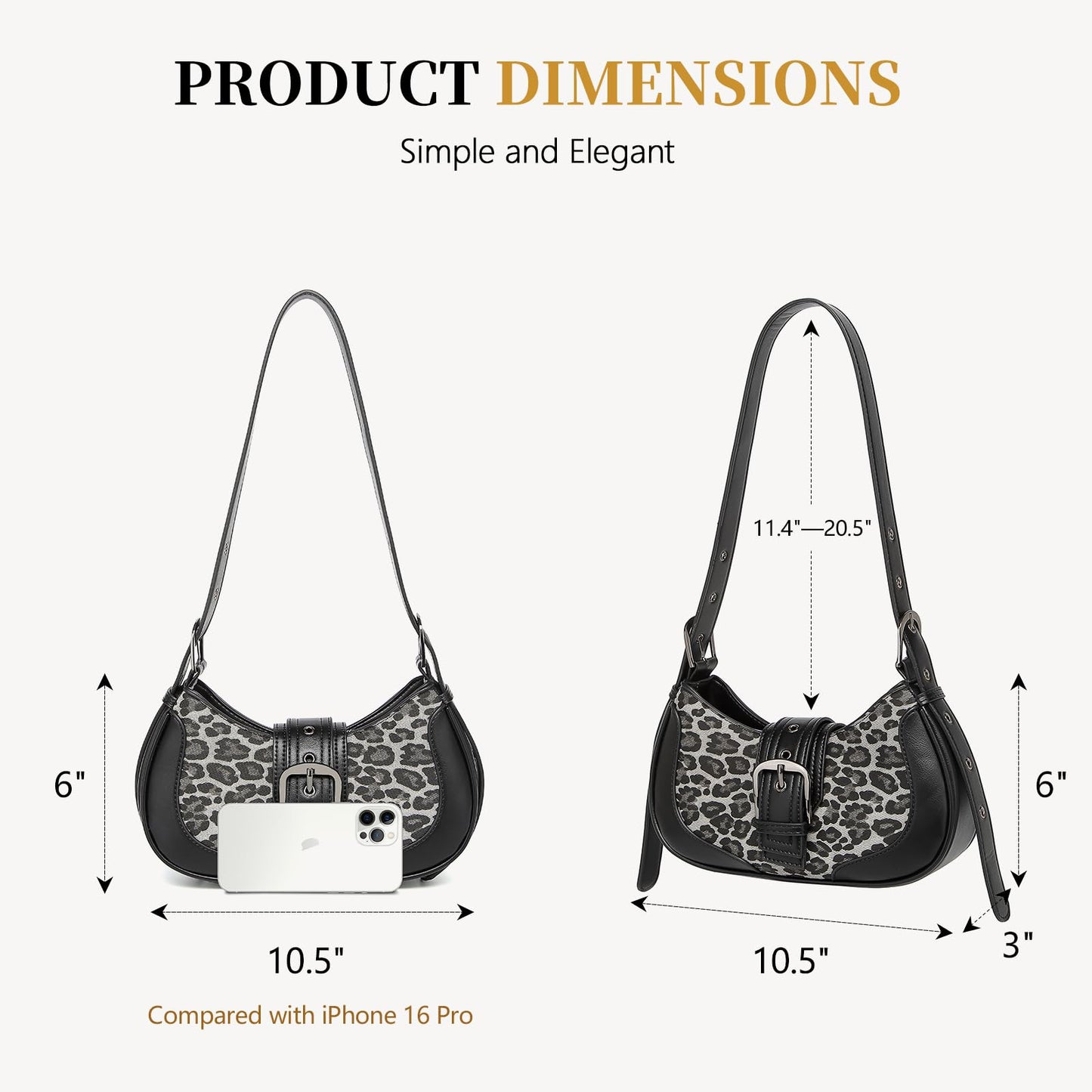 Y2k purse Shoulder Bag for Women Small Crescent Purses and Handbags