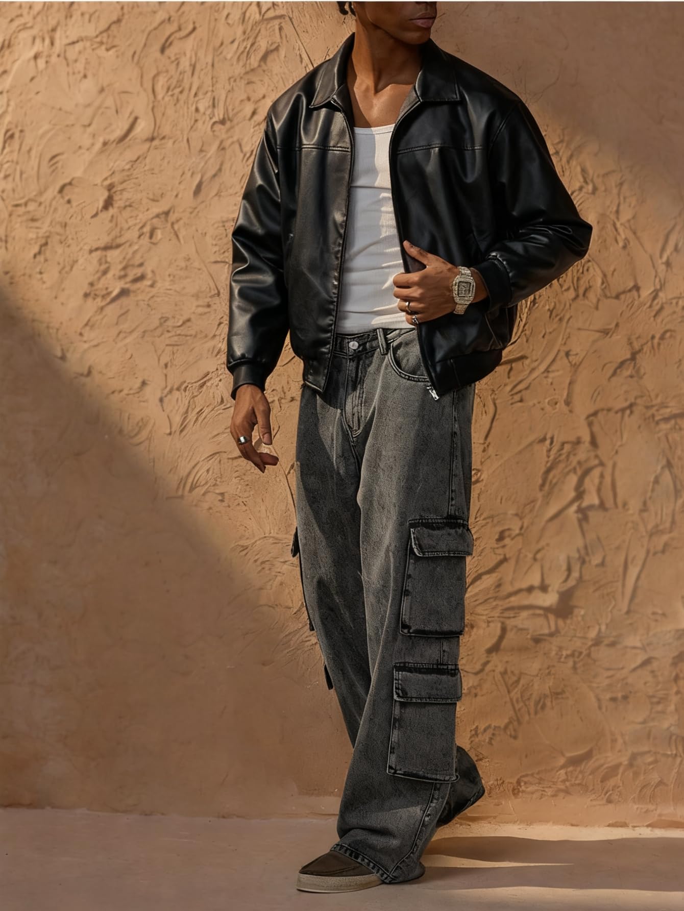 Men's Vintage Leather Jacket