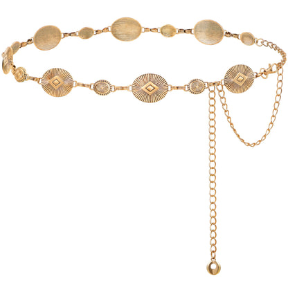 Metal Waist Chain Link Belt