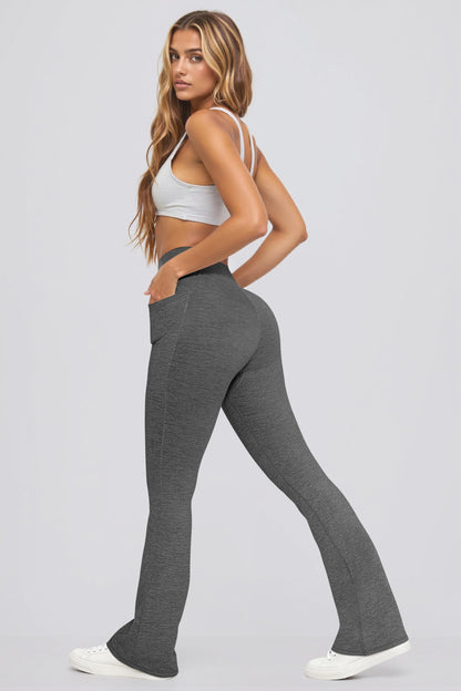 Women Pants Soft Active High Waist leggings with Pockets