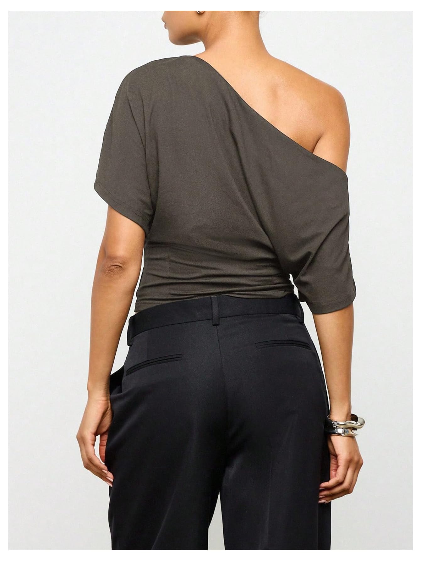 Women's Off The Shoulder Crop Top