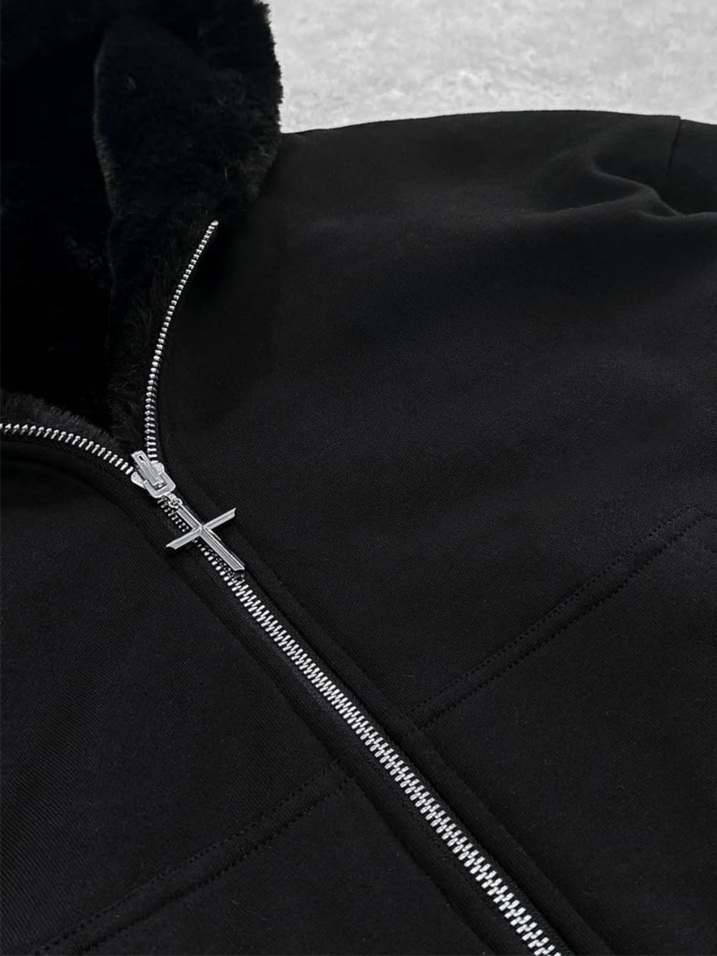 CUTEGAL Zip Up Hoodie Oversized Leopard Print Jacket Reversible Streetwear Fall Grunge Hoodies Streetwear