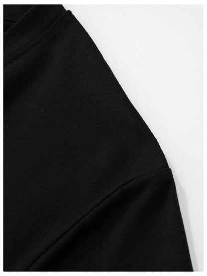 SOLY HUX Men's Letter Print Graphic T Shirt Short Sleeve Round Neck Summer Tee Tops