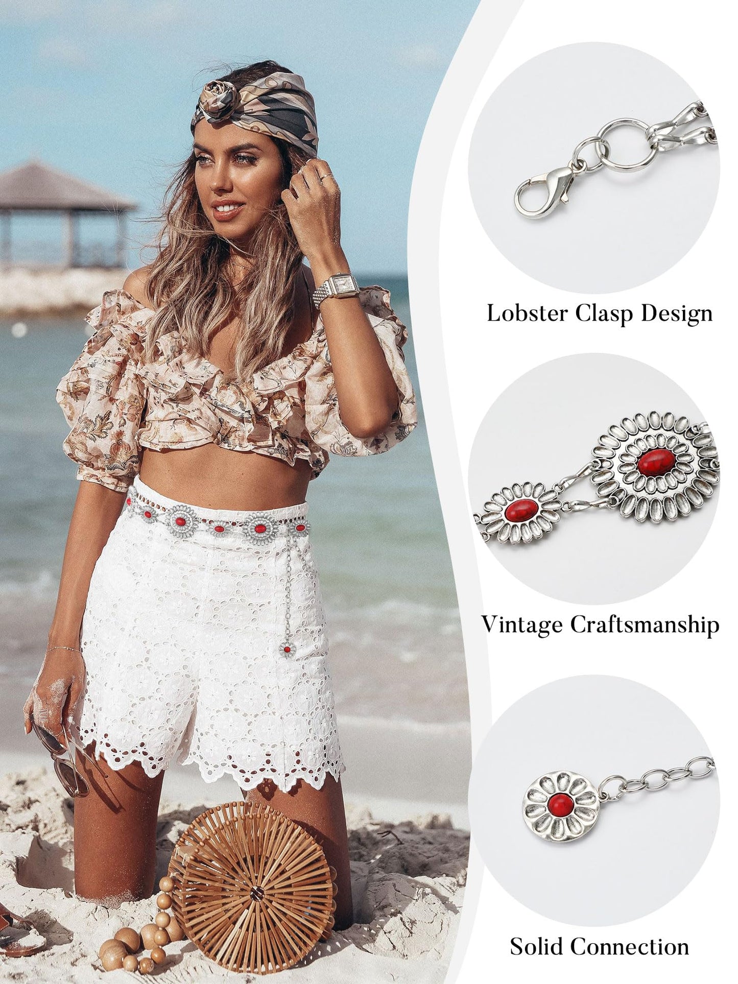 Metal Waist Chain Link Belt