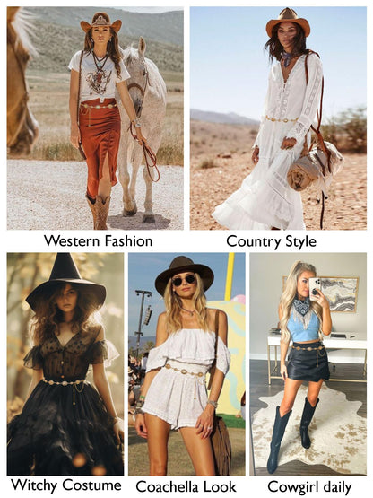 Metal Waist Chain Link Belt