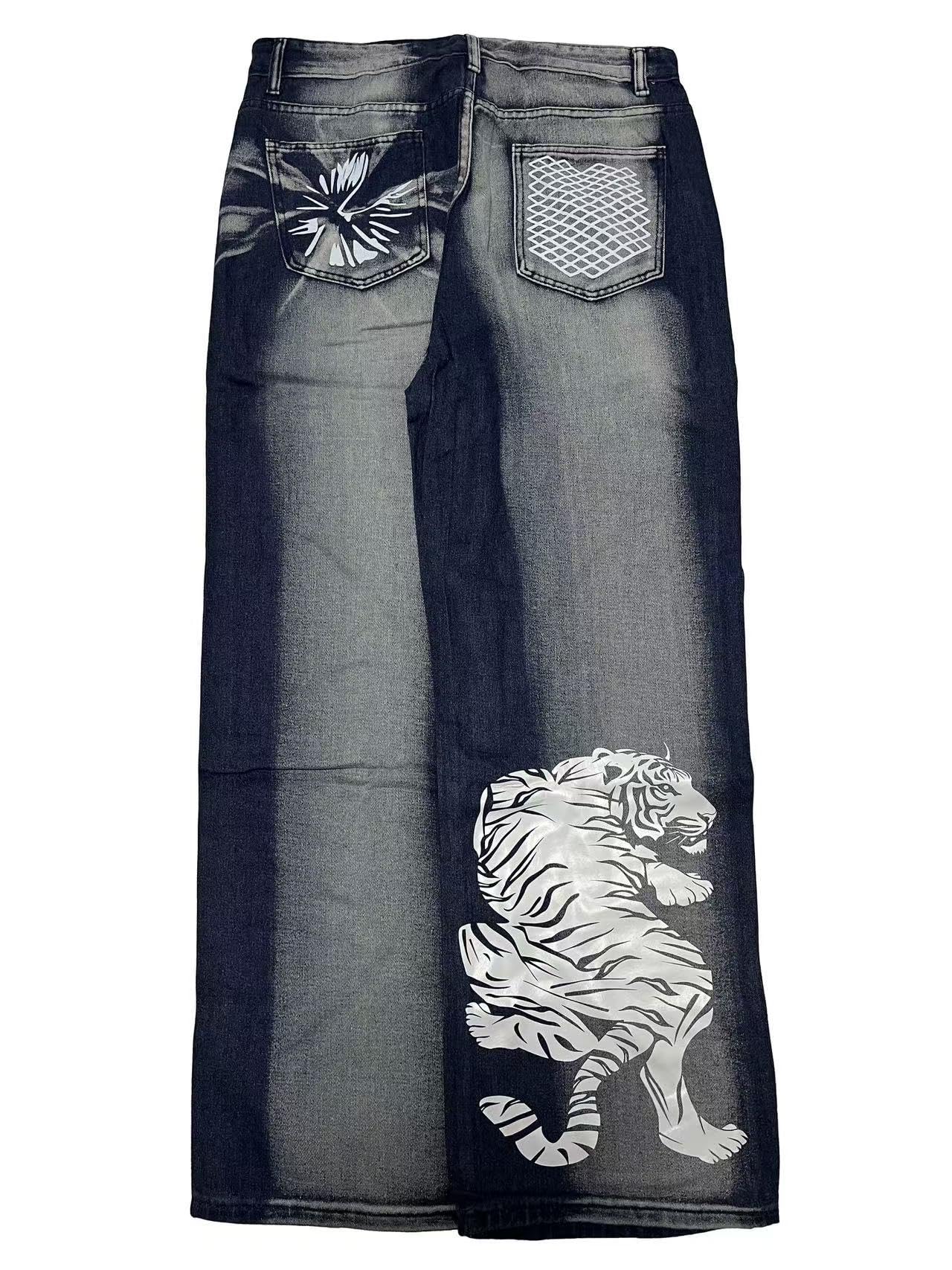 Y2K Baggy Jeans – Unisex Streetwear