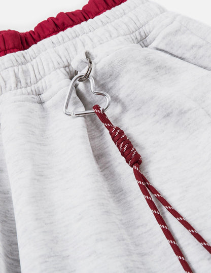 Striped Baggy Barrel Sweatpants