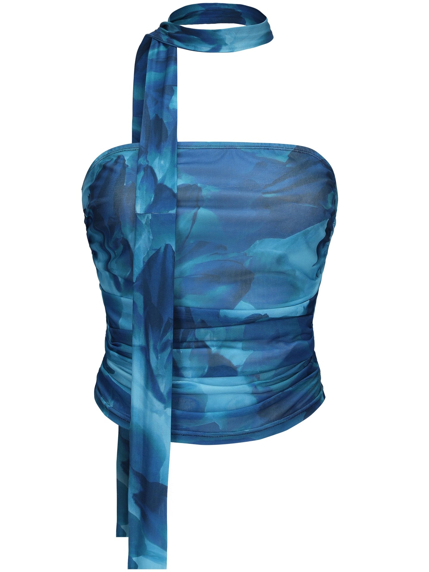 Women's Leopard Print Tube Top Cheetah Print