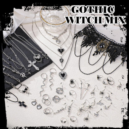 Mystery Jewelry Jar for Women - Surprise Jewelry Box Vintage Gift Set Multi Style