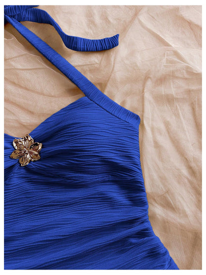 Women's V Neck Halter Tops Open Back