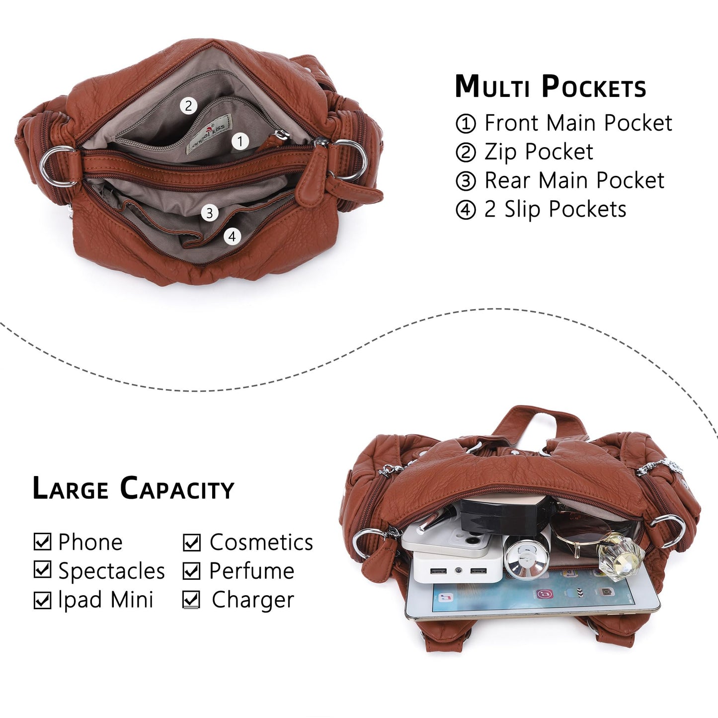 Angel Kiss Purses for Women