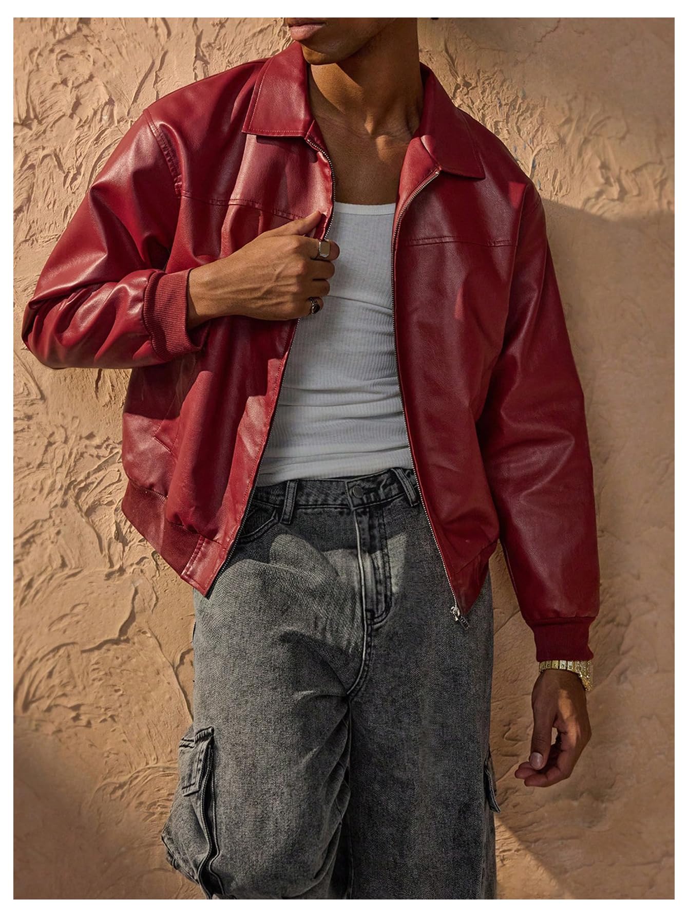 Men's Vintage Leather Jacket