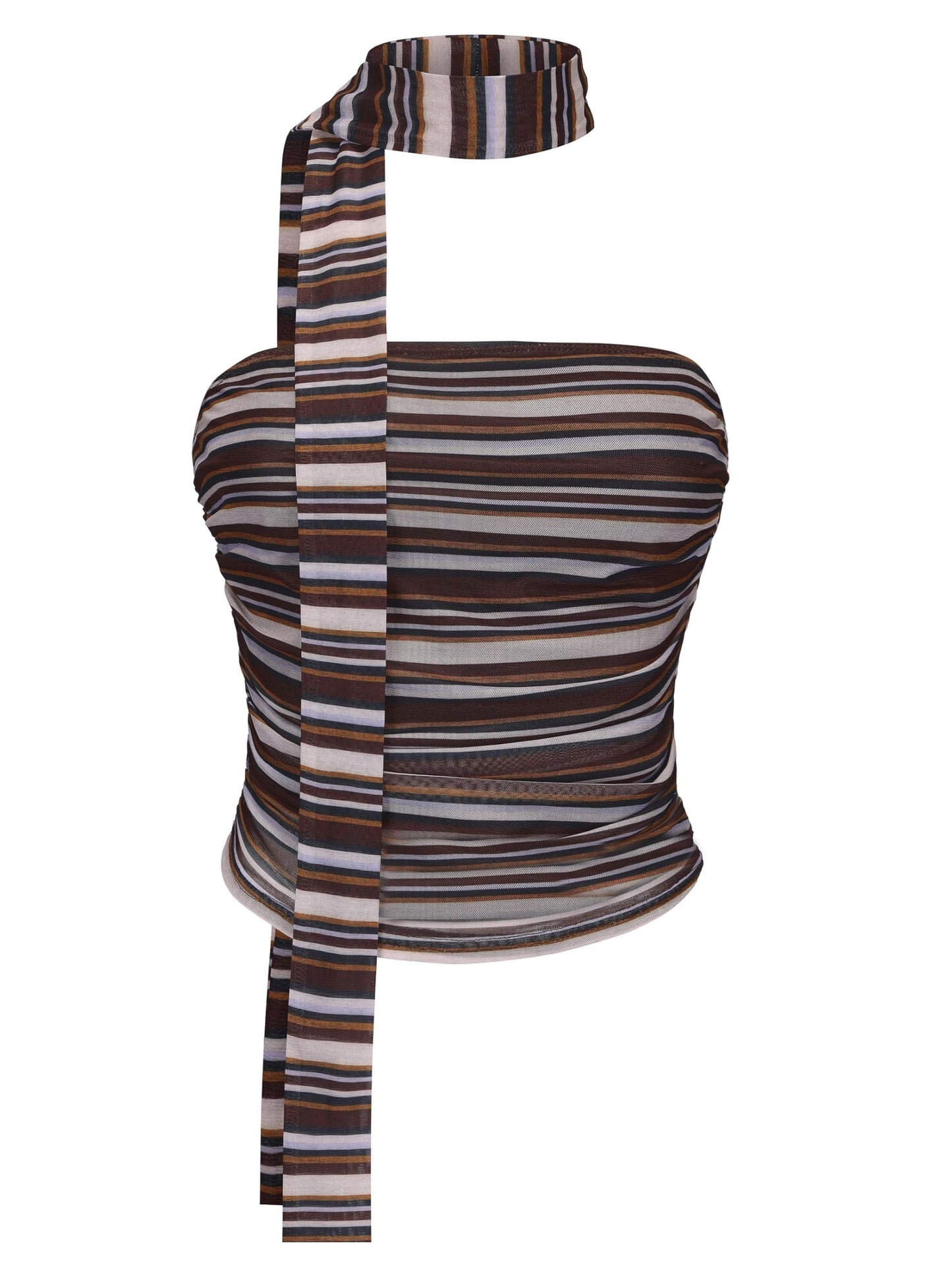 Women's Leopard Print Tube Top Cheetah Print