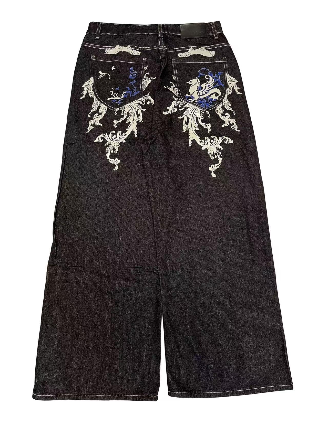 Y2K Baggy Jeans – Unisex Streetwear