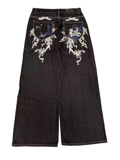 Y2K Baggy Jeans – Unisex Streetwear