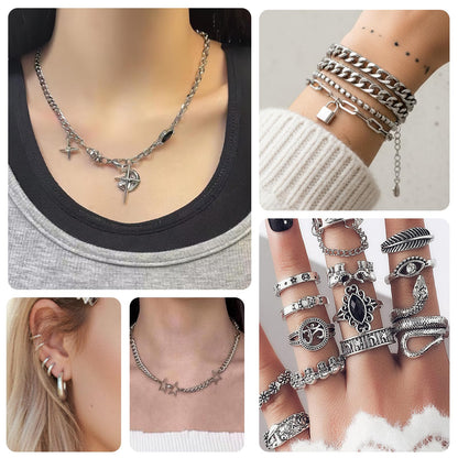 Mystery Jewelry Jar for Women - Surprise Jewelry Box Vintage Gift Set Multi Style