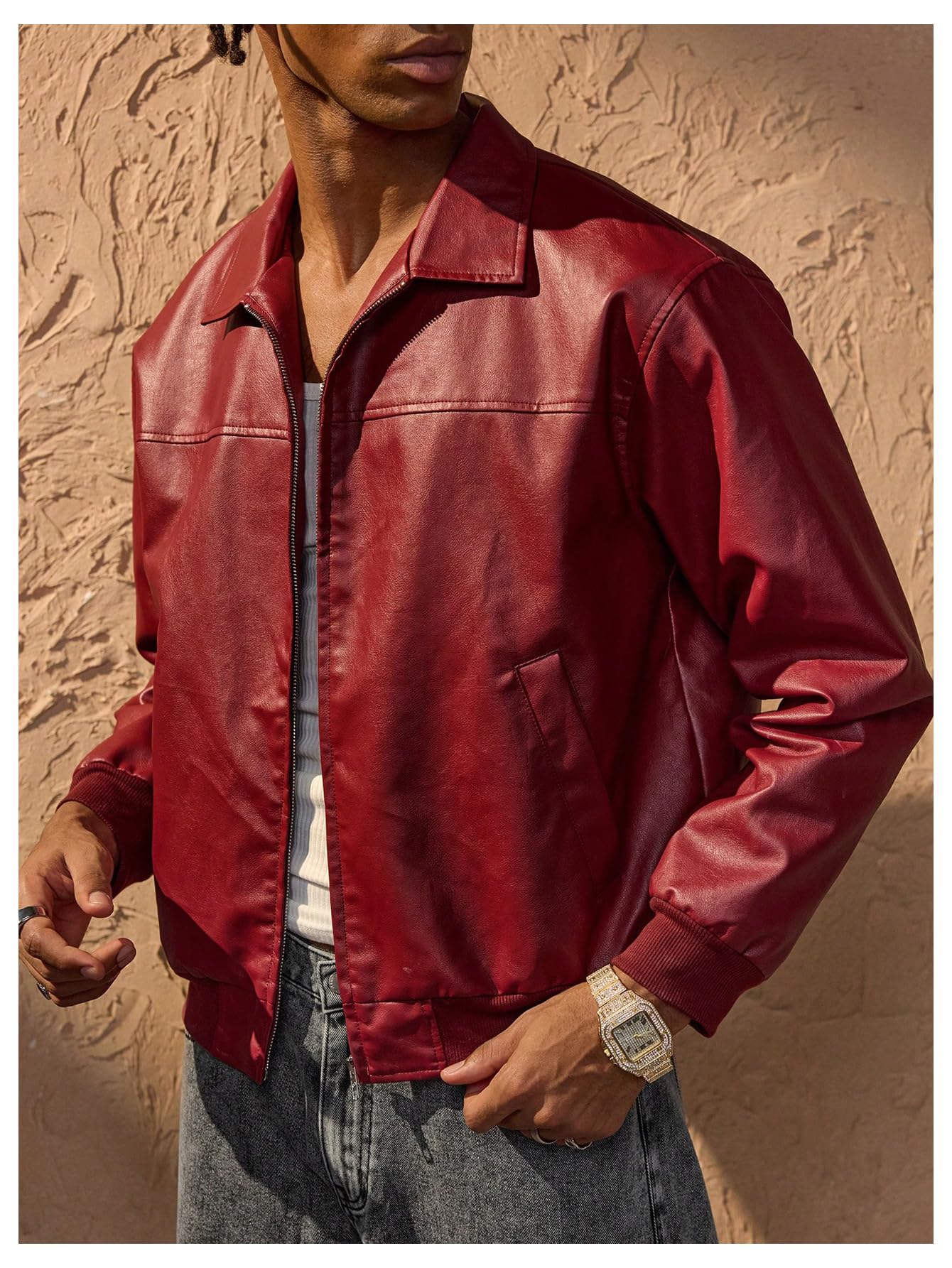 Men's Vintage Leather Jacket