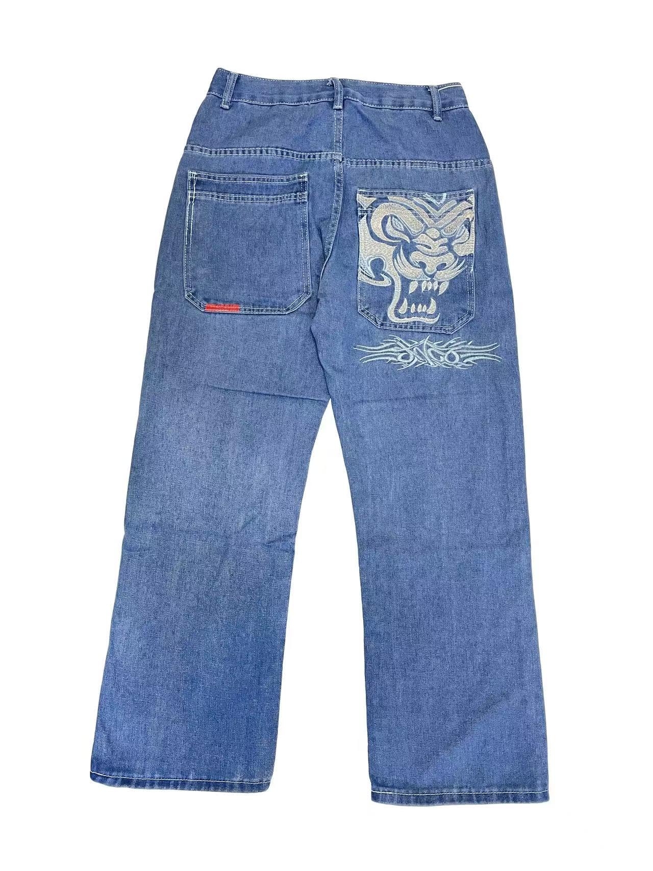 Y2K Baggy Jeans – Unisex Streetwear