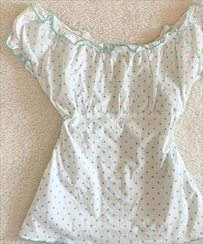 Lace babydoll Top