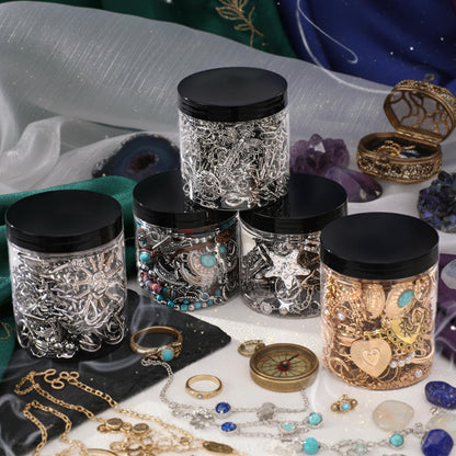 Mystery Jewelry Jar for Women - Surprise Jewelry Box Vintage Gift Set Multi Style