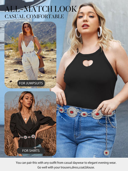 Metal Waist Chain Link Belt