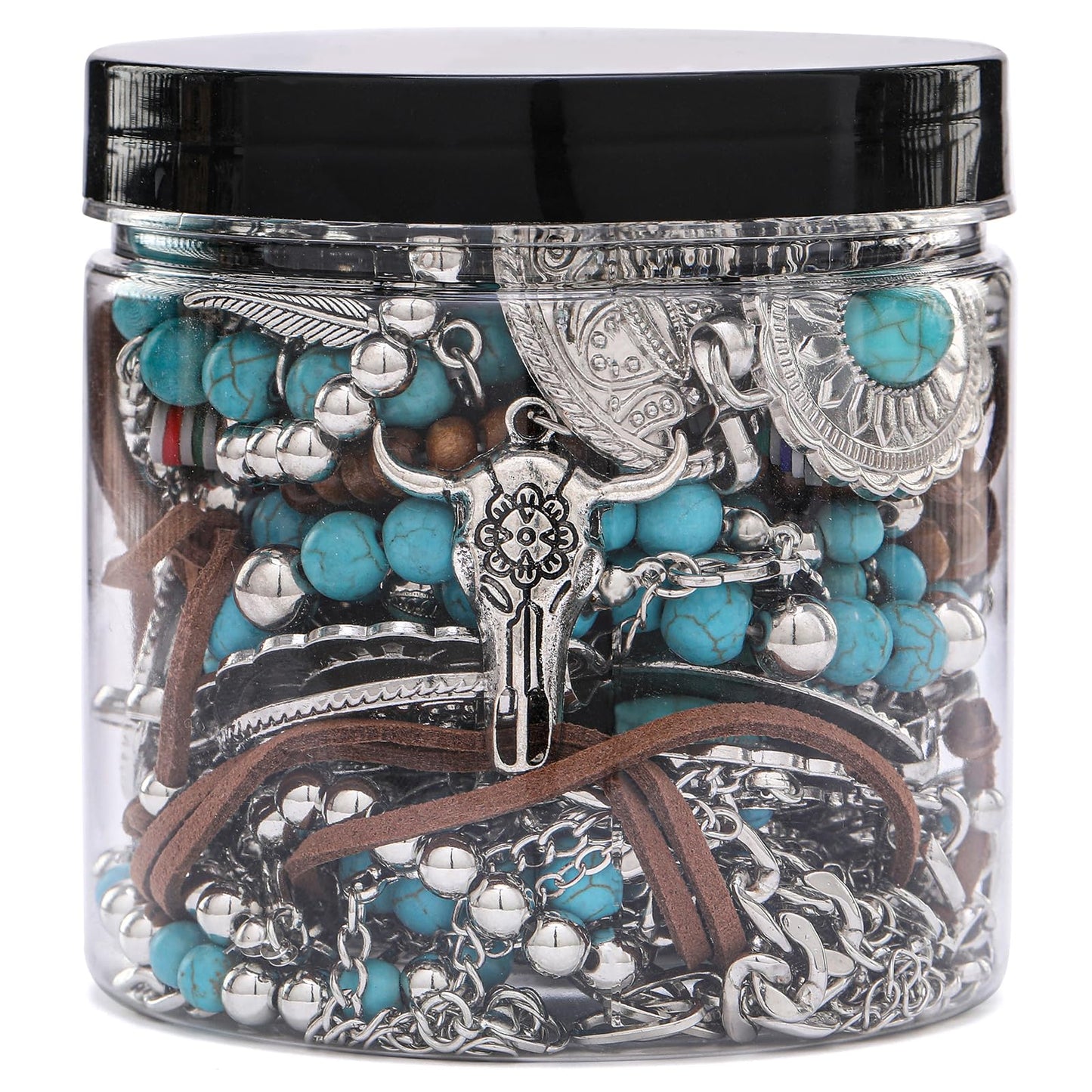 Mystery Jewelry Jar for Women - Surprise Jewelry Box Vintage Gift Set Multi Style