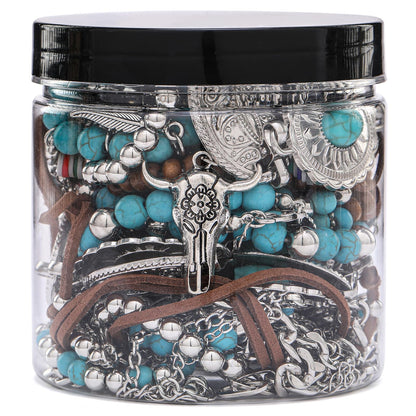 Mystery Jewelry Jar for Women - Surprise Jewelry Box Vintage Gift Set Multi Style