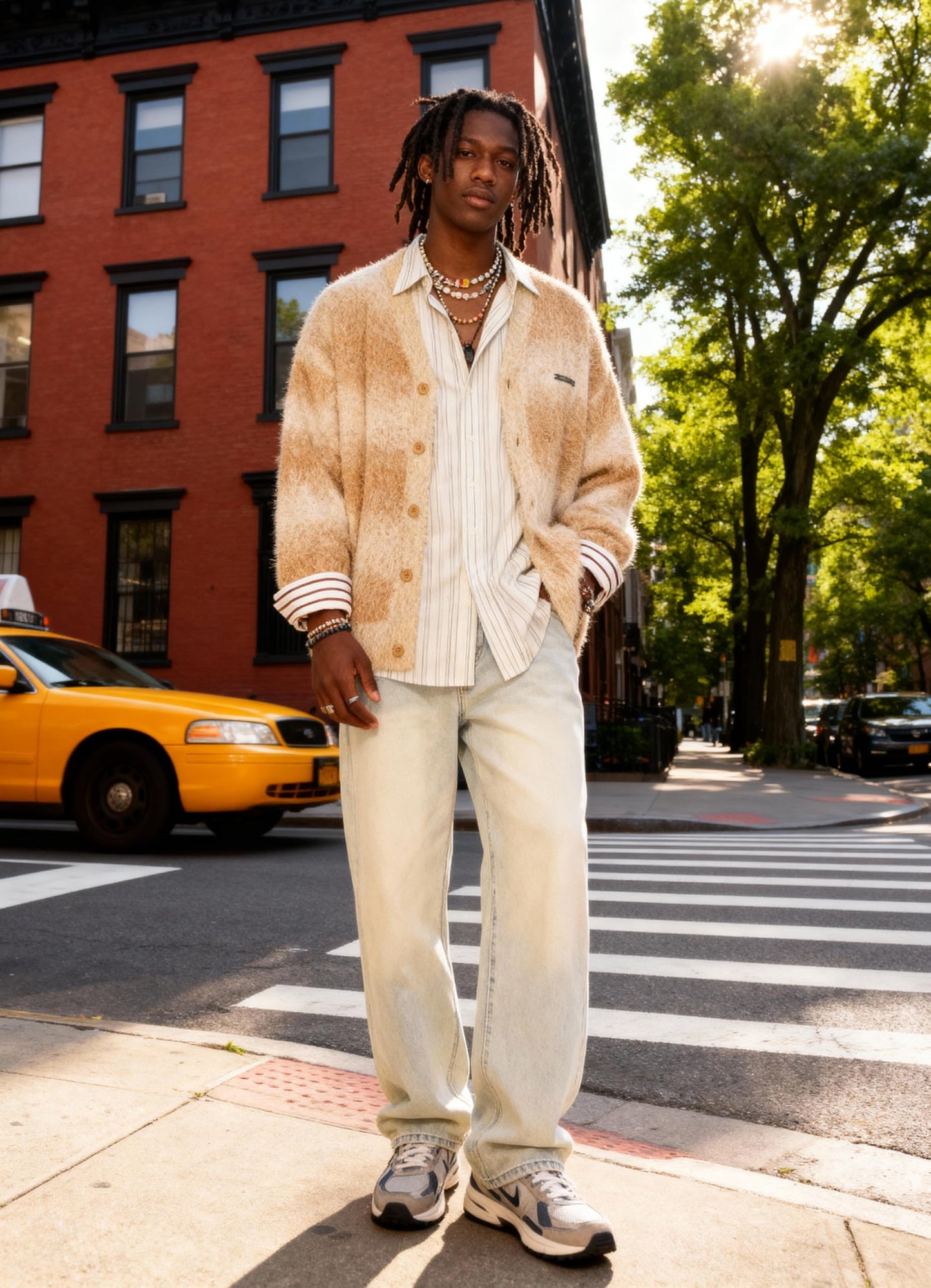 Women's Y2K V Neck Button Down Cardigan Sweater