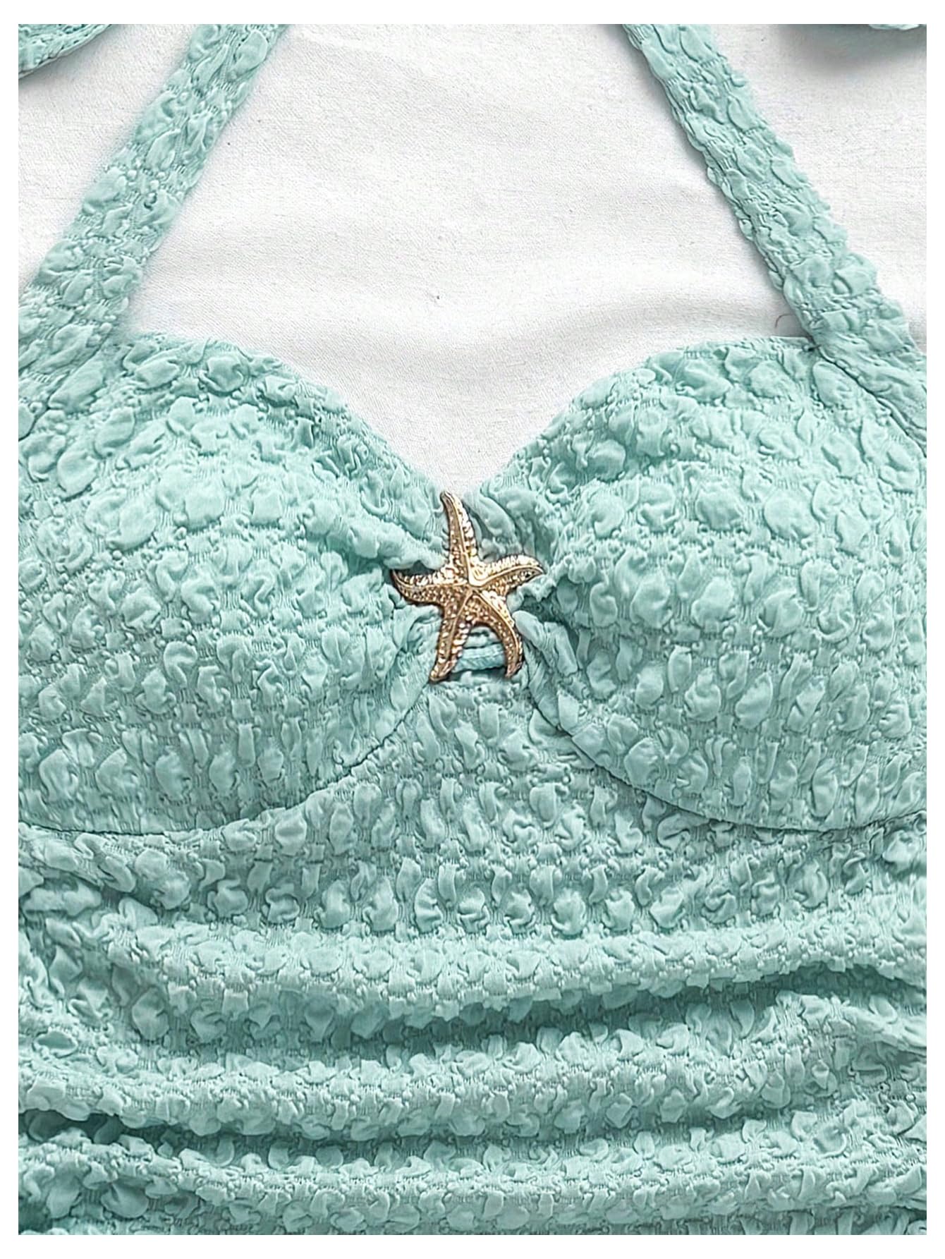 Women's V Neck Halter Tops Open Back