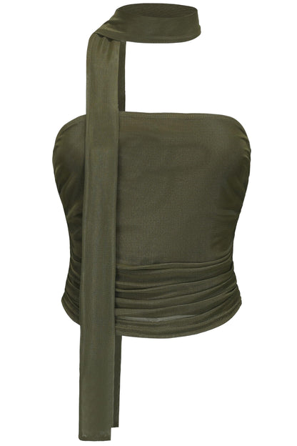 Women's Leopard Print Tube Top Cheetah Print