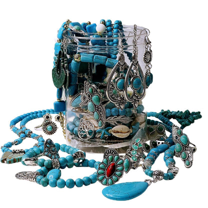 Mystery Jewelry Jar for Women, Gothic Witchy Jewelry Gift Set