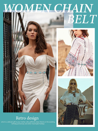 Metal Waist Chain Link Belt