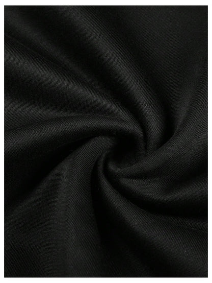 Men's Graphic Cross Print Flare Sweatpants Y2k Casual Pants