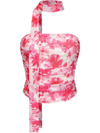 Women's Leopard Print Tube Top Cheetah Print