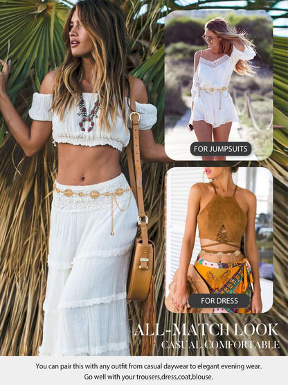 Metal Waist Chain Link Belt