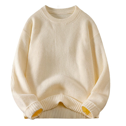 Mens Oversized Sweater Unisex Long Sleeve Cable Knit Sweaters