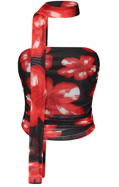 Women's Leopard Print Tube Top Cheetah Print