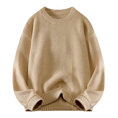 Mens Oversized Sweater Unisex Long Sleeve Cable Knit Sweaters
