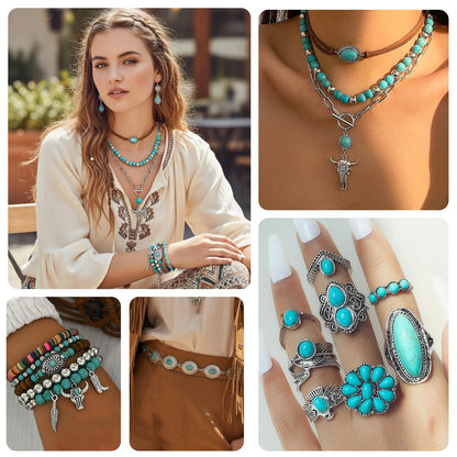 Mystery Jewelry Jar for Women - Surprise Jewelry Box Vintage Gift Set Multi Style