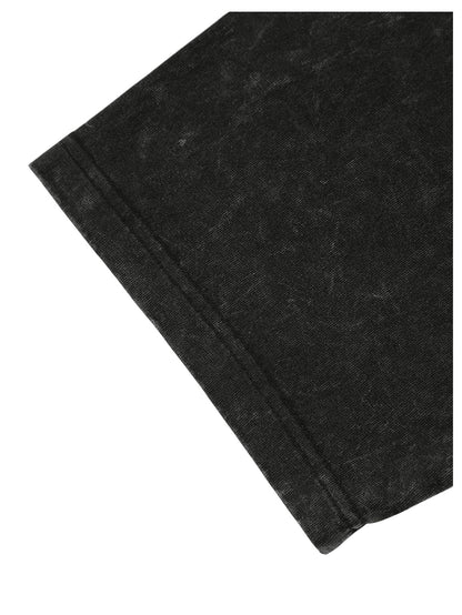 SOLY HUX Men's Letter Print Graphic T Shirt Short Sleeve Round Neck Summer Tee Tops