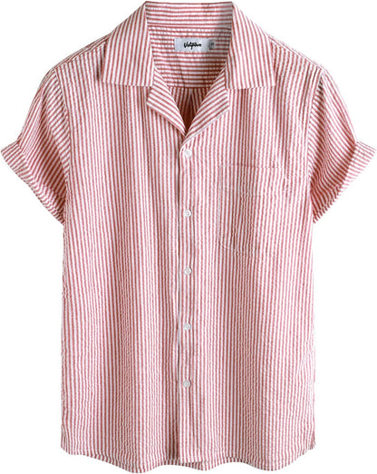 Mens Striped button Down Shirts