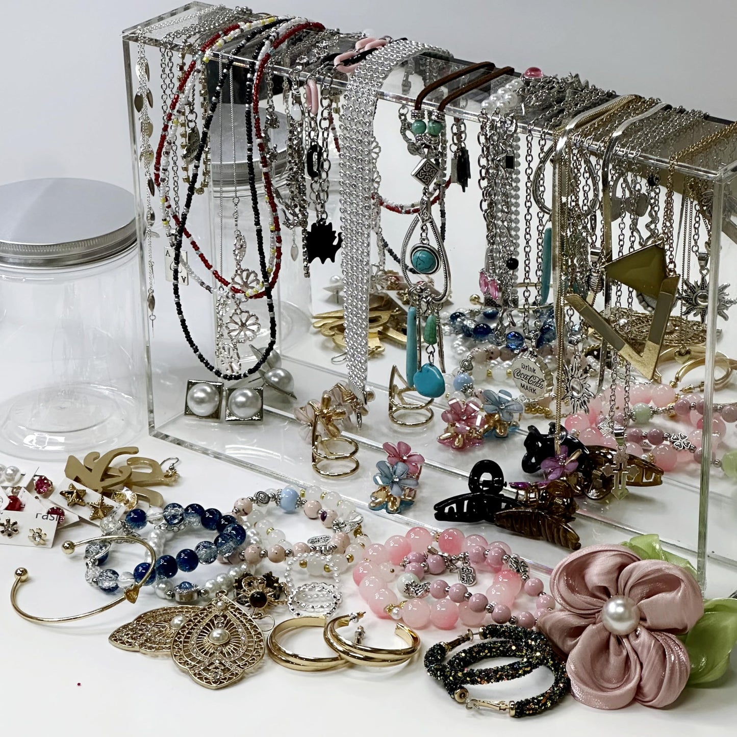 Mystery Jewelry Jar for Women, Gothic Witchy Jewelry Gift Set