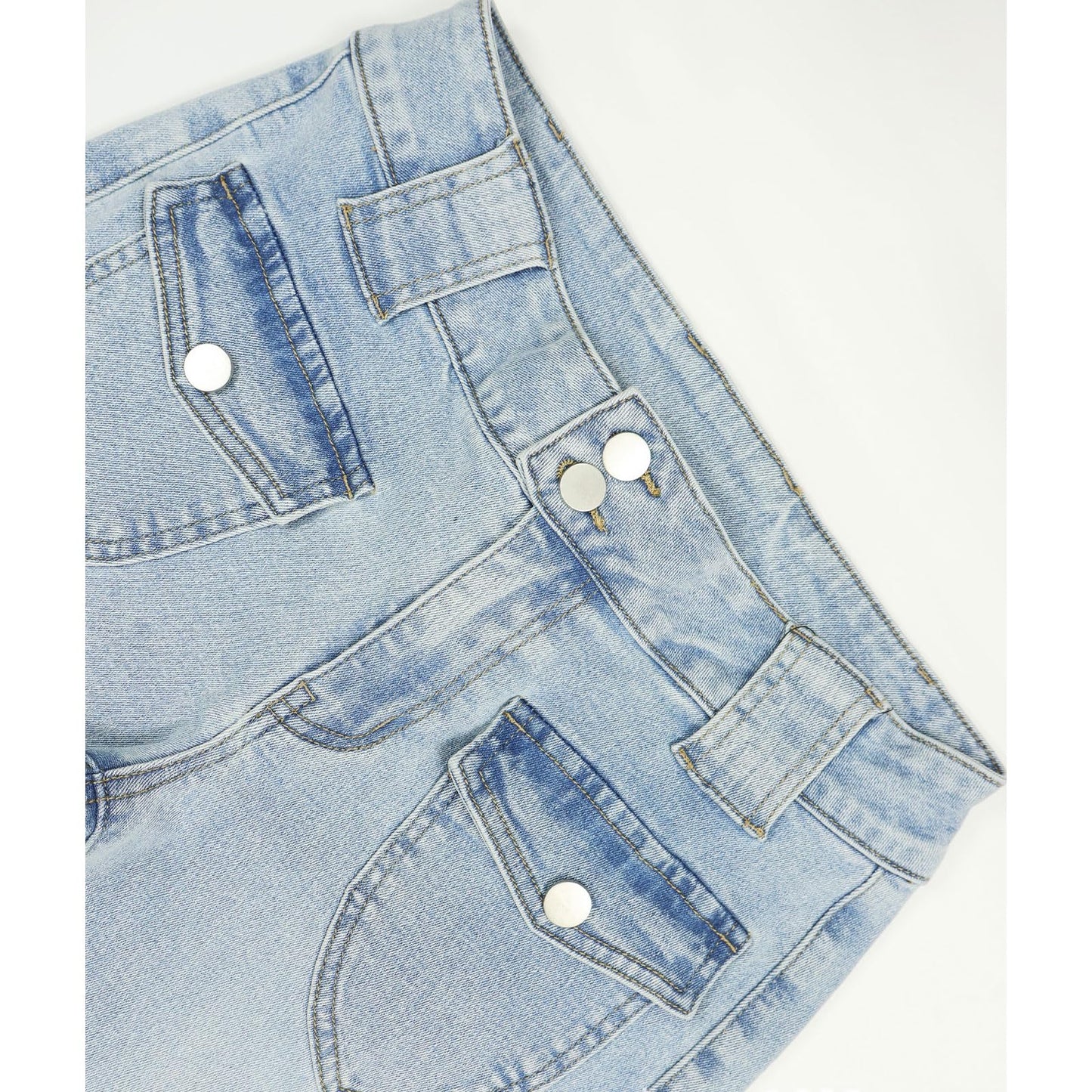 Low Rise Flare Jeans Y2K Stretchy Bell Bottom 90s Denim Washed Jeans