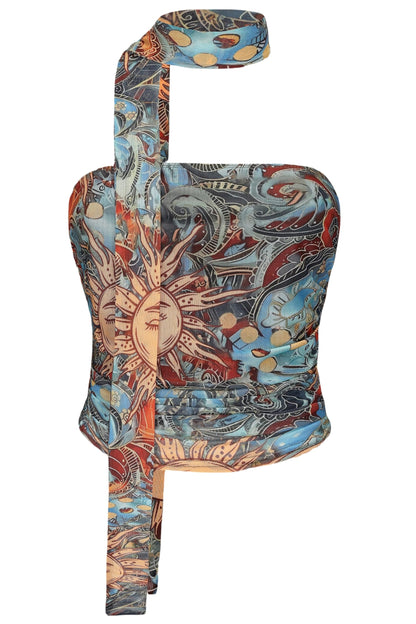 Women's Leopard Print Tube Top Cheetah Print